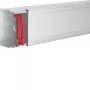 Hager LFS6010009016 Canaleta de cables LF de acero 60x100mm blanco tráfico (RAL 9016), 2m