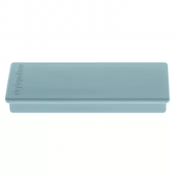 Magnetoplan Imán rectangular azul con núcleo de ferrita macizo, fuerza de sujeción 1,3 kg 1665103