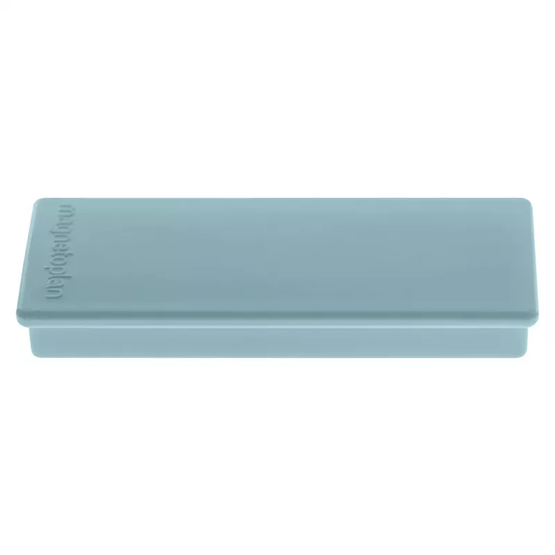 Magnetoplan Imán rectangular azul con núcleo de ferrita macizo, fuerza de sujeción 1,3 kg 1665103