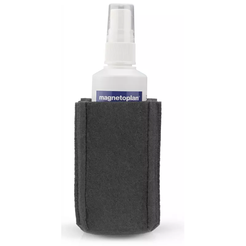 magnetoplan magnetoTray Portalápices pequeño, fieltro gris, 100% PET reciclado, magnético 1227601