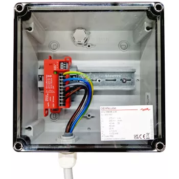 DEHN DCU EMOB 2 25 Type 2+3 protector contra sobretensiones para infraestructura de carga DC 900902