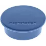MAGNETOPLAN HOLTZ Discofix imán redondo azul oscuro, ferrita de núcleo macizo, 2,2 kg de fuerza de sujeción, 10 uds. (1662014)