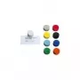 MAGNETOPLAN HOLTZ magnetoplan Discofix Imán redondo Magnum, blanco, ferrita de núcleo macizo, 2,0 kg de fuerza de sujeción, pack de 10 (1660000)