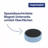 MAGNETOPLAN HOLTZ Discofix imán redondo Magnum, azul, ferrita de núcleo macizo, 2,0 kg de fuerza de sujeción (1660003)