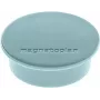 MAGNETOPLAN HOLTZ Discofix Imán redondo color azul, ferrita de núcleo macizo, fuerza de sujeción 2,2 kg, pack de 10 (1662003)
