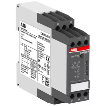 ABB CM-MSS.41S Relé de protección térmica de motor, 24-240 V AC/DC, 0,5-10 A, 1 conmutador 1SVR730712R1200