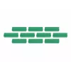Magnetoplan Imán rectangular, verde con núcleo de ferrita macizo, fuerza de sujeción aprox. 1,3 kg (1665105)