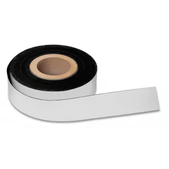 MAGNETOPLAN HOLTZ magnetoplan Cinta magnética, PVC, blanco, 35 mm x 30 m, 0,6 mm de grosor, para rotular paneles de planificación (51053335)