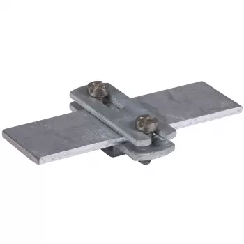 DEHN 284030 Soporte de conductor plano para conductor plano de 30 mm, acero galvanizado en caliente