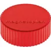 MAGNETOPLAN HOLTZ Discofix imán redondo Magnum, rojo, núcleo de ferrita, 2,0 kg de fuerza de sujeción 1660006