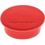 Magnetoplan Discofix imán redondo color rojo con núcleo de ferrita macizo, fuerza de sujeción 2,2 kg 1662006