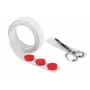 Magnetoplan cinta magnética blanca autoadhesiva 35 mm x 5 m cinta metálica flexible para montaje 5705105