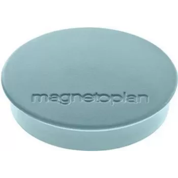 MAGNETOPLAN HOLTZ Discofix imán redondo estándar azul, núcleo de ferrita macizo, 0,7 kg de fuerza de sujeción, 24 mm de diámetro, 8 mm de altura (1664203)