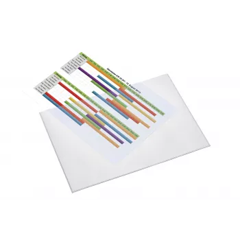 Magnetoplan funda magnética A4, funda transparente magnética autoadhesiva con magnetización permanente en toda la superficie (1120100)