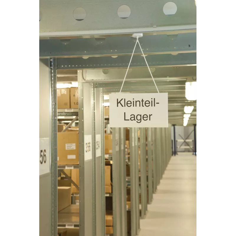 Magnetoplan 52625 gancho universal de pared, para interior, blanco (1 ud.)