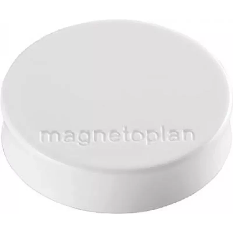 Magnetoplan Ergo-Magnete Medium imán de ferrita blanco, 30 mm, 1 ud. 1664000