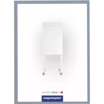 magnetoplan magnetofix marco magnético A4, plata 1130332