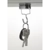 Magnetoplan imán con gancho metálico, plata, 28 x 30 mm, 1,5 kg de fuerza de sujeción, 1 ud. (16667)