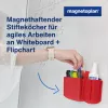 magnetoplan portarrotuladores magnetoTray big 1227706 rojo (1227706)