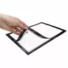 magnetoplan magnetofix marco informativo DIN A4, negro, abatible, de doble cara, autoadhesivo 1131912