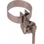 DEHN BRS 27.89 AK1X10 2X6.8 abrazadera de tubo de acero inoxidable V2A para pararrayos 540103