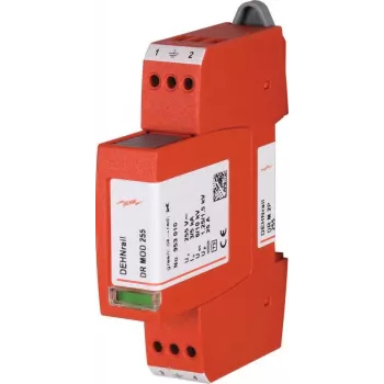 DEHNrail DR M 2P 255 Tipo 2 protector contra sobretensiones, 2 polos, 255 V AC, 40 kA, carril DIN 953200