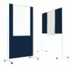 MAGNETOPLAN HOLTZ soporte de rotafolio blanco para pizarras universales, paredes de moderación, pizarras blancas, separadores de ambiente, paredes de comunicación, paredes de presentación (11112200)
