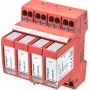 DEHN DEHNguard MP TNS 275 FM protector contra sobretensiones Type 2, 4 polos, 275V, 40kA, carril DIN 942405
