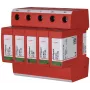 DEHN DG M PV2 SCI 1000 protector contra sobretensiones Type 2 para instalaciones fotovoltaicas, 3 polos, 1000 V DC, 40 kA, montaje en carril DIN 952514