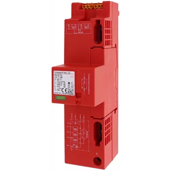 DEHN DSH ZP B2 LSG TT 255 Type 1+2 pararrayos combinado 4 polos 255V 909731