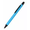 ONLINE SCHREIBGERÄTE ALU Stylus bolígrafo azul, mecanismo giratorio, punta mediana, stylus integrado para pantallas táctiles capacitivas 32118/3D