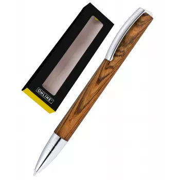ONLINE Schreibgeräte Vision Nature Walnuss bolígrafo – tinta negra 36123