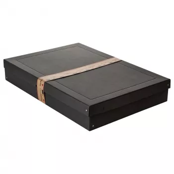 FALKEN PURE caja de almacenamiento 27,0 l negro 44,0 x 62,0 x 10,0 cm, 1 ud. 22001768000F