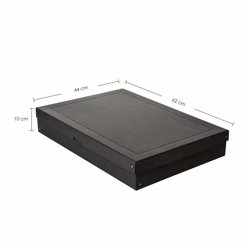 FALKEN PURE caja de almacenamiento 27,0 l negro 44,0 x 62,0 x 10,0 cm, 1 ud. 22001768000F