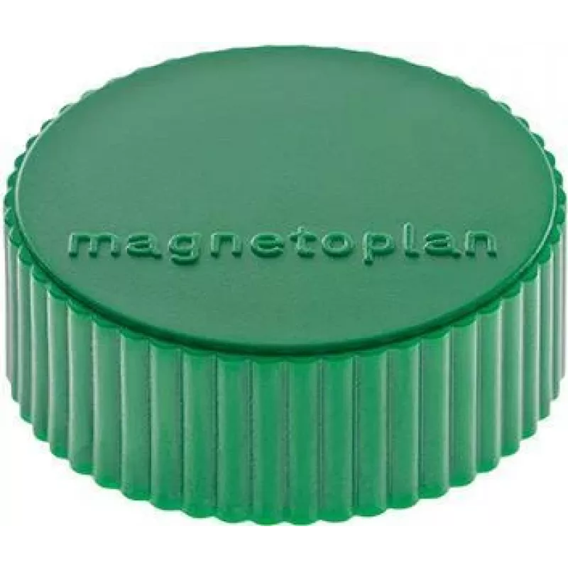 MAGNETOPLAN HOLTZ Discofix imán redondo Magnum, verde, ferrita de núcleo macizo, fuerza de sujeción 2,0 kg 1660005