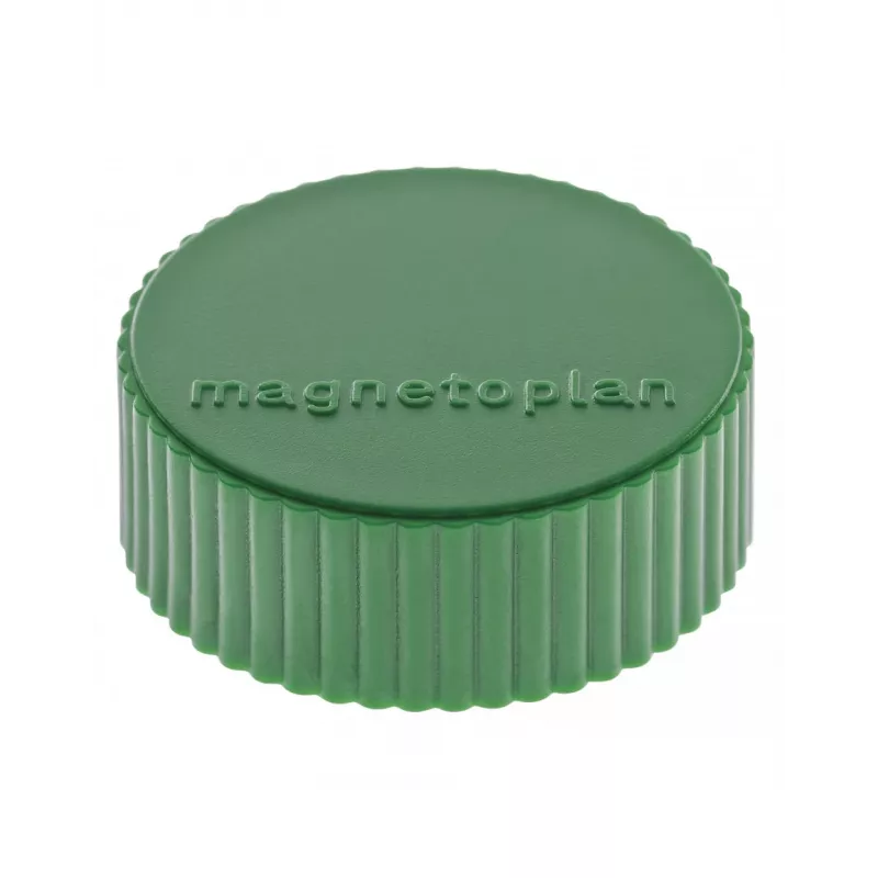 MAGNETOPLAN HOLTZ Discofix imán redondo Magnum, verde, ferrita de núcleo macizo, fuerza de sujeción 2,0 kg 1660005