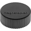 magnetoplan Discofix imán redondo magnum, negro con ferrita de núcleo macizo, fuerza de sujeción aprox. 2,0 kg (1660012)