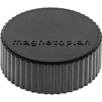 magnetoplan Discofix imán redondo magnum, negro con ferrita de núcleo macizo, fuerza de sujeción aprox. 2,0 kg (1660012)