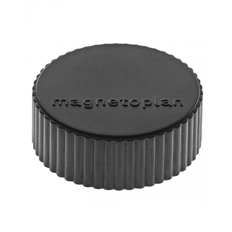 magnetoplan Discofix imán redondo magnum, negro con ferrita de núcleo macizo, fuerza de sujeción aprox. 2,0 kg (1660012)