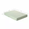 FALKEN PURE caja de almacenamiento 500 hojas verde pastel 24,0 x 32,0 x 4,0 cm, 1 ud. (22001904000F)