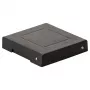 FALKEN PURE Caja de almacenamiento 120x120 mm, 310 hojas, negra 22001736000F