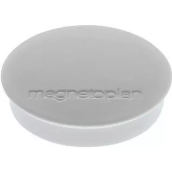 Magnetoplan Discofix Imán redondo estándar gris ferrita maciza 0,7 kg fuerza de sujeción 1664201