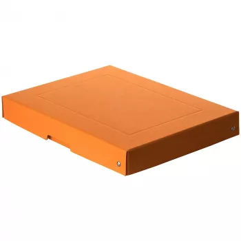 FALKEN PURE caja de almacenamiento 500 hojas naranja pastel 24,0 x 32,0 x 4,0 cm 22001832000F
