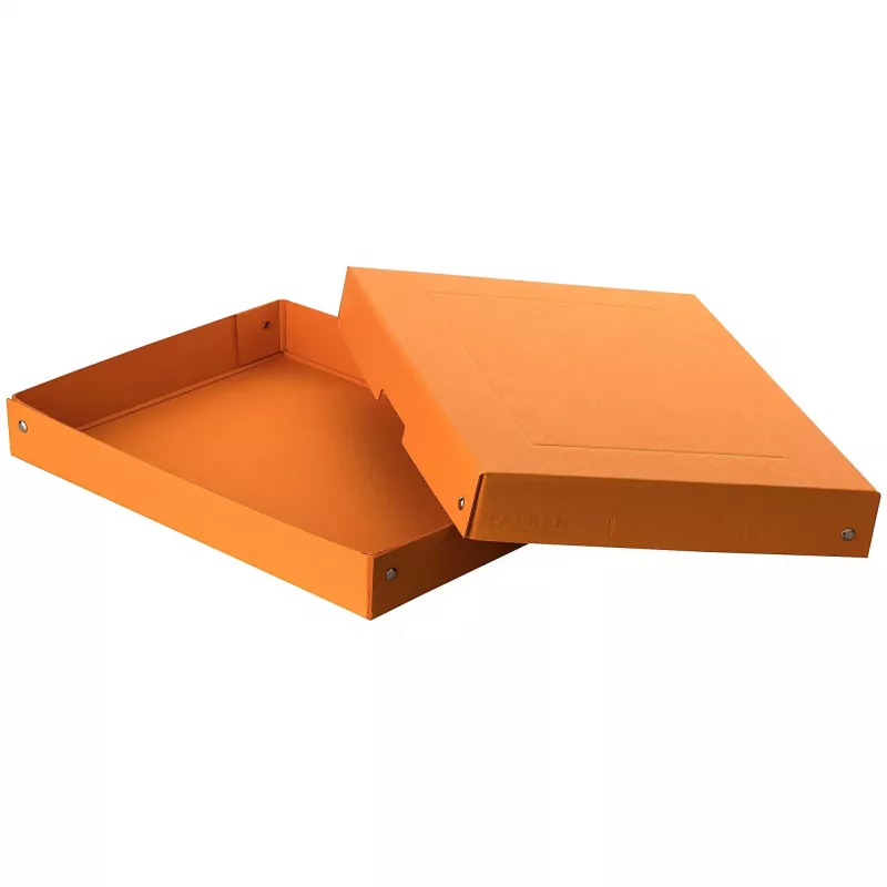 FALKEN PURE caja de almacenamiento 500 hojas naranja pastel 24,0 x 32,0 x 4,0 cm 22001832000F