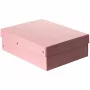 FALKEN PURE caja de almacenamiento 1250 hojas rosa pastel 24,0 x 32,0 x 10,0 cm 22001888000F