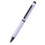 ONLINE Schreibgeräte Hexagon Stylus bolígrafo lila con tinta azul y stylus integrado 21033/3D