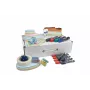 MAGNETOPLAN HOLTZ Trainer set básico, maletín de cartón con 2.800 piezas, idéntico al maletín de moderación 11115 (11000)