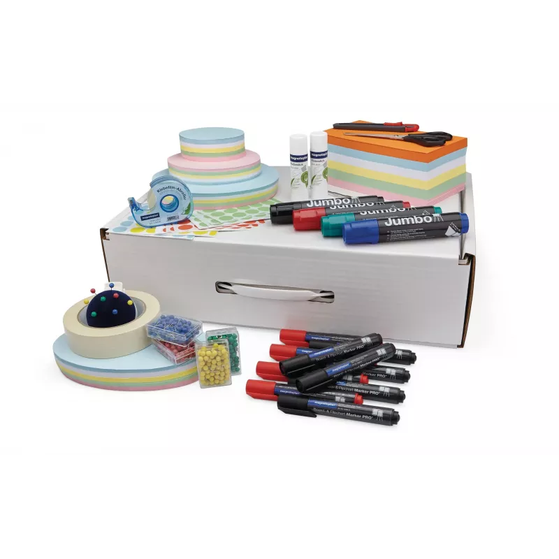 MAGNETOPLAN HOLTZ Trainer set básico, maletín de cartón con 2.800 piezas, idéntico al maletín de moderación 11115 (11000)