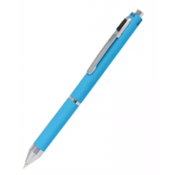 ONLINE SCHREIBGERÄTE bolígrafo multicolor de 4 colores Multipen azul (tinta roja, azul, negra y gris), 1 ud. 32072/3D