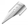 LAMY Z50 Plumín de repuesto para estilográfica, fino, acero inoxidable pulido, pack de 5 1215053